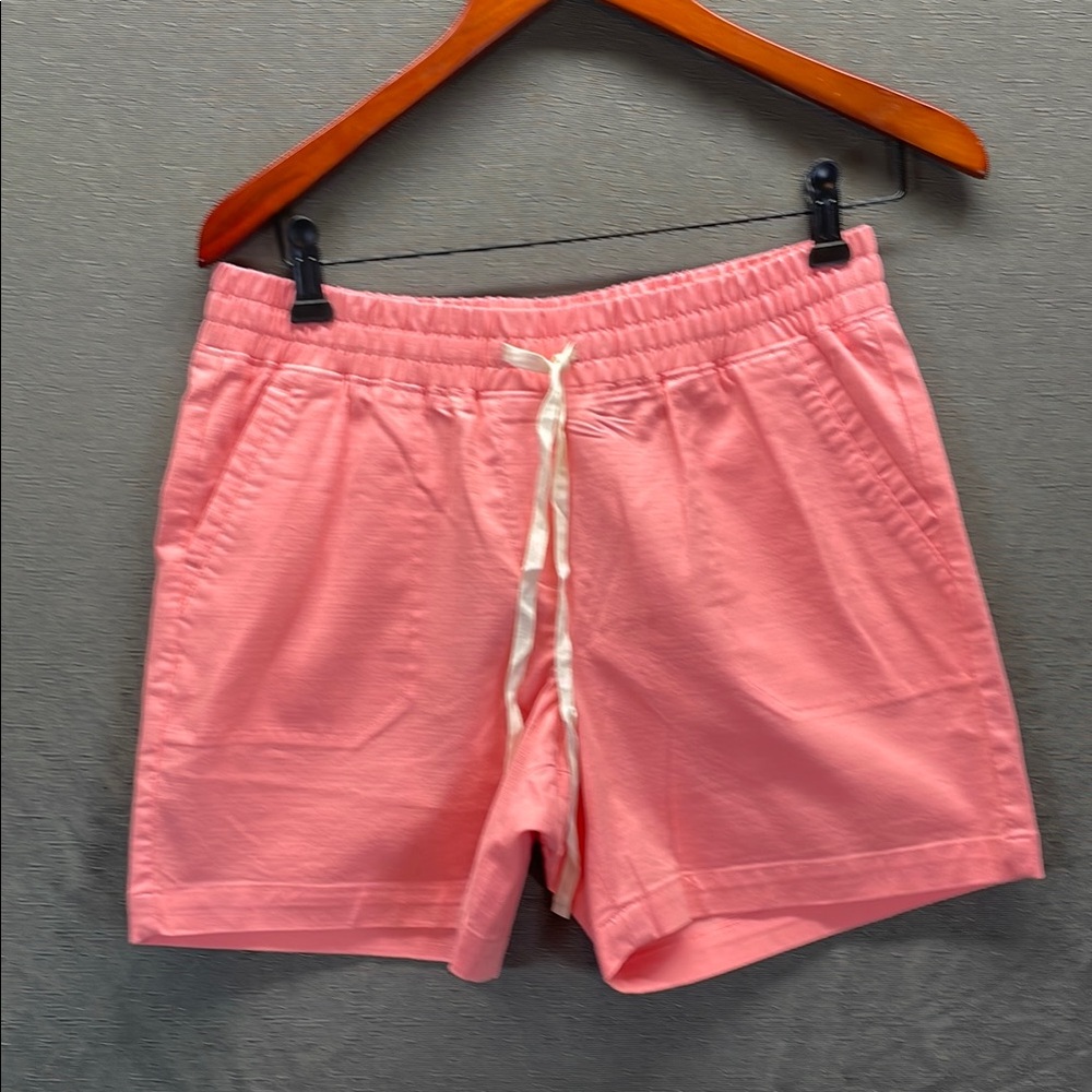 Talbots Pink Athletic Shorts‎ Soft Fabric Drawstring Waist